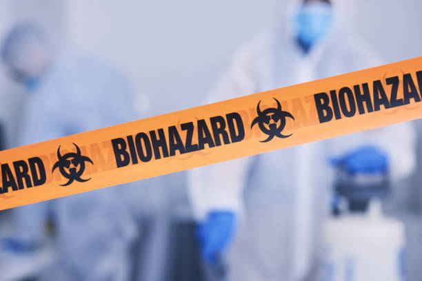 Professional Blood Cleanup technician working in Sandwich, IL